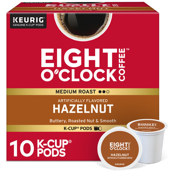Eight O’Clock Hazelnut Medium Roast Coffee K-Cup Pods