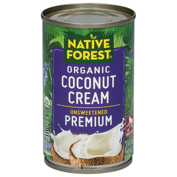 Native Forest Organic Premium Unsweetened Coconut Cream