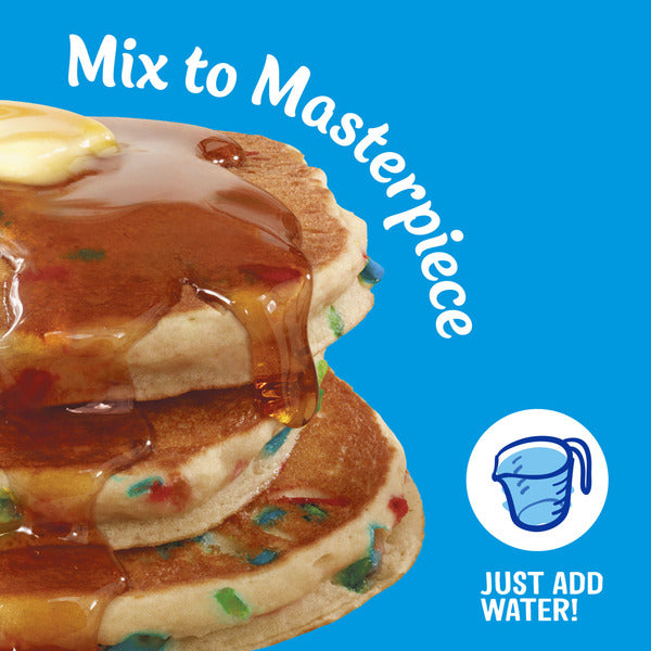 Pillsbury Funfetti Complete Buttermilk Pancake and Waffle Mix, 28 oz Box