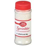 Betty Crocker Sprinkles, White Shimmer Sugar️