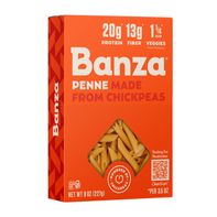 Banza Penne Pasta, Gluten Free, High Protein & Low...
️