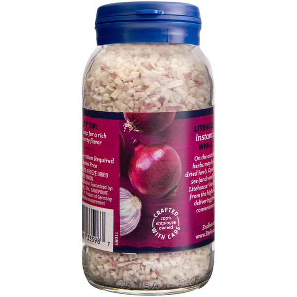 Litehouse Herb, Freeze -Dried Red Onion