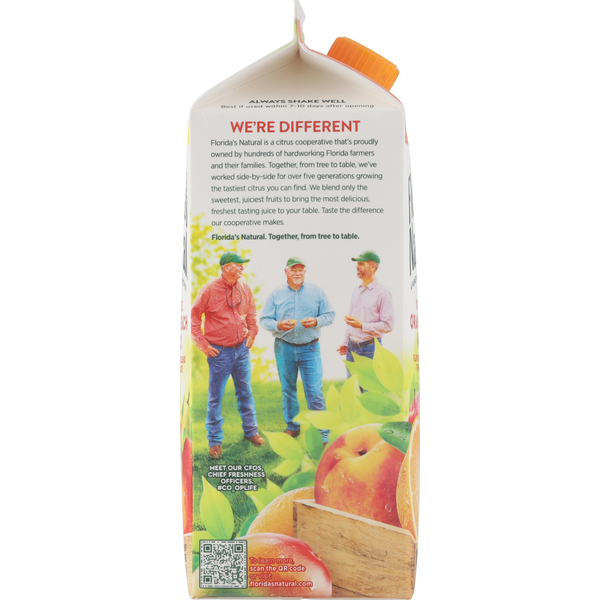 Florida's Natural Orange Peach Mango 100% Juice
