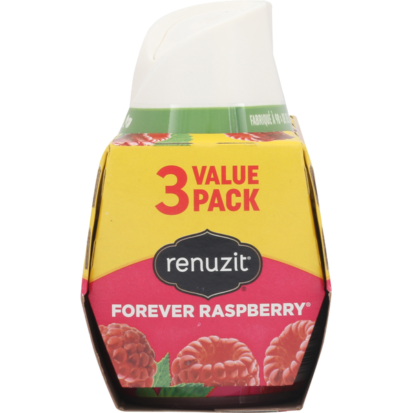 Renuzit Forever Raspberry Gel Air Fresheners Value Pack