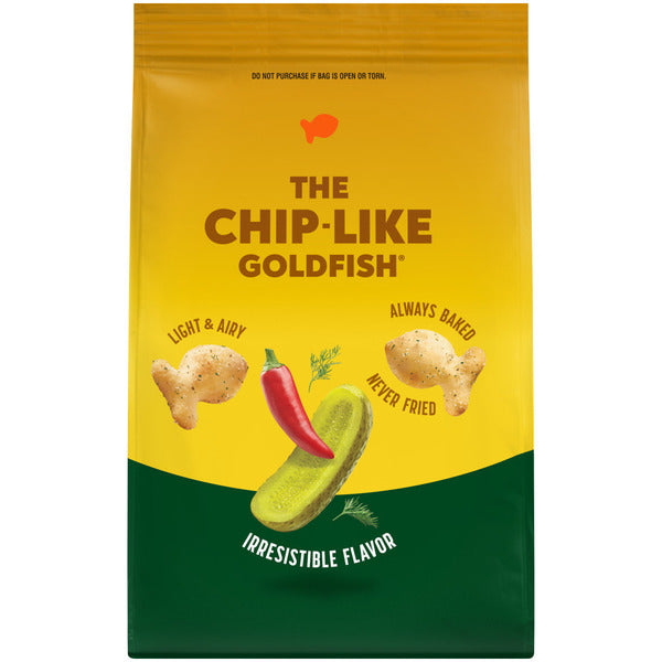 Pepperidge Farm Goldfish Spicy Dill Pickle Baked Snacks