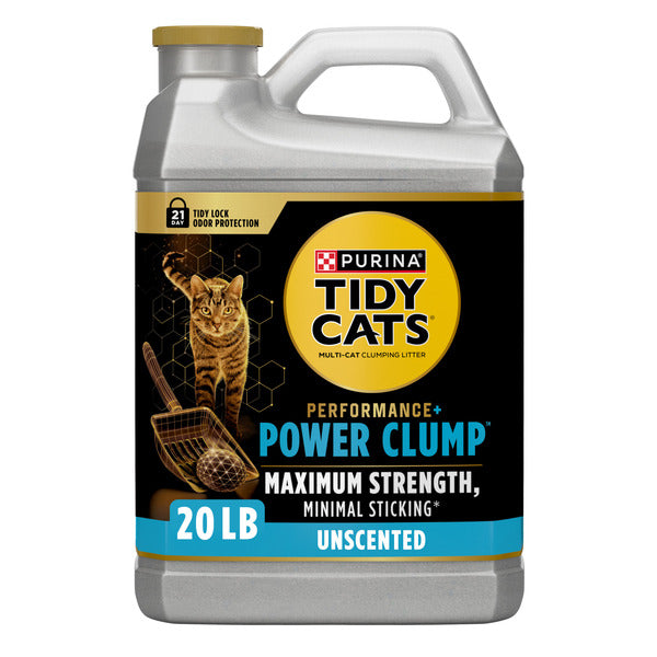Purina Tidy Cats Purina Tidy Cats Performance Plus Power Clump Unscented Multi Cat Clumping Cat Litter