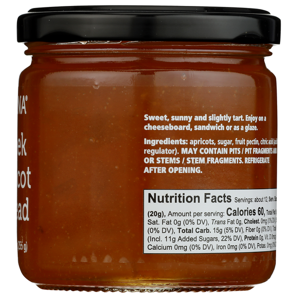 Divina Greek Apricot Spread