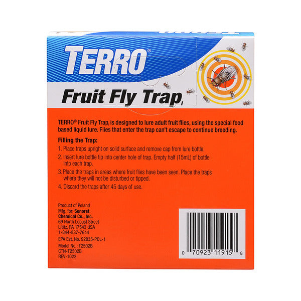 TERRO Fruit Fly Traps