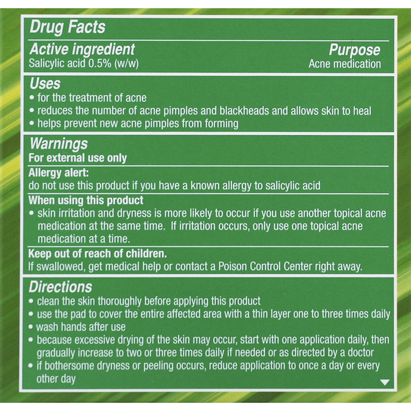 Stridex Acne Medication, Sensitive, with Aloe, Soft Touch Pads