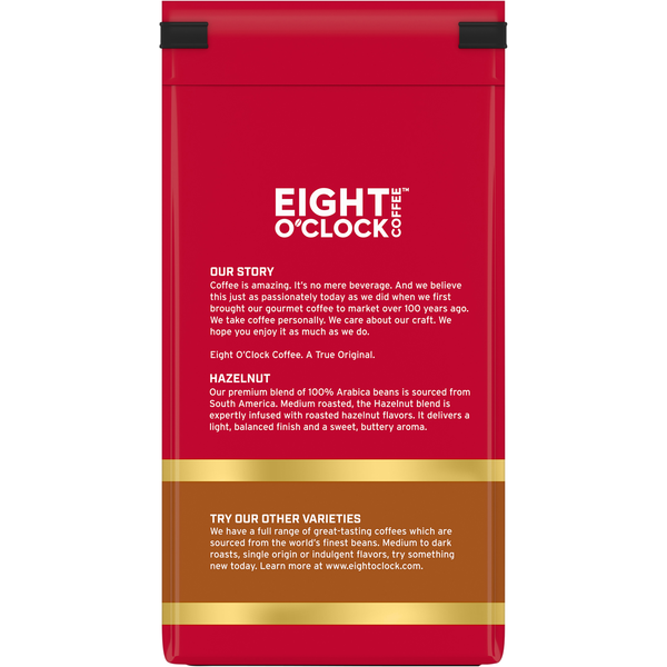 Eight O’Clock Whole Bean Medium Roast Hazelnut Coffee