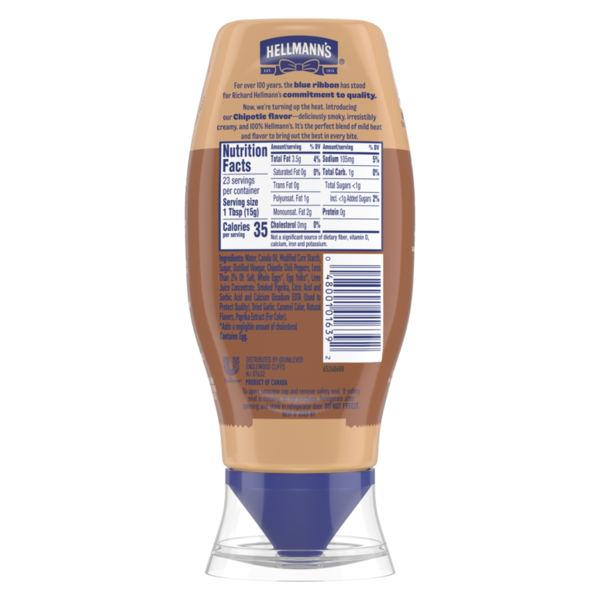 Hellmann's Mayonnaise Dressing Mild Chipotle
