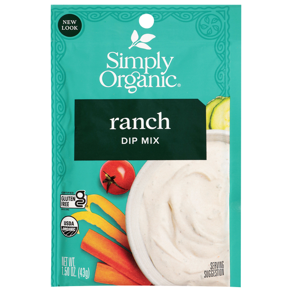 Simply Organic Ranch Dip Mix