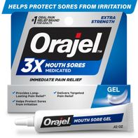 Orajel 3X Medicated For All Mouth Sores Gel️
