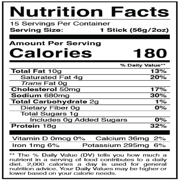 1st Phorm Original Smokehouse Protein Stick