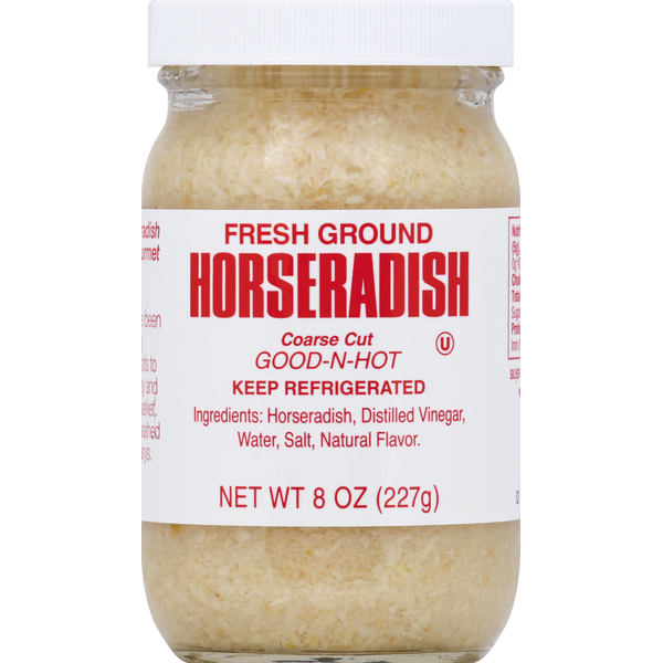 Silver Spring Horseradish, Fresh Ground, Coarse Cut