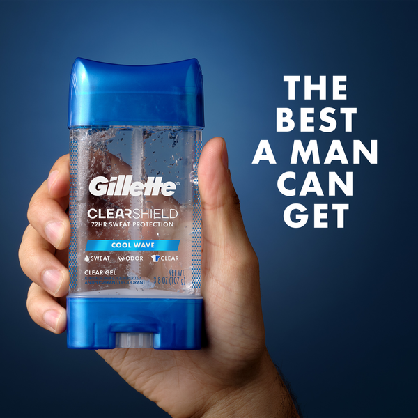 Gillette Clear Gel Antiperspirant Deodorant Cool Wave