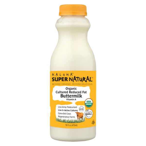 Kalona SuperNatural Organic Buttermilk, Grass-fed Cows