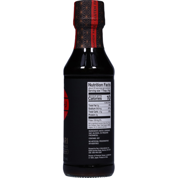 San-J Tamari Brewed Soy Sauce