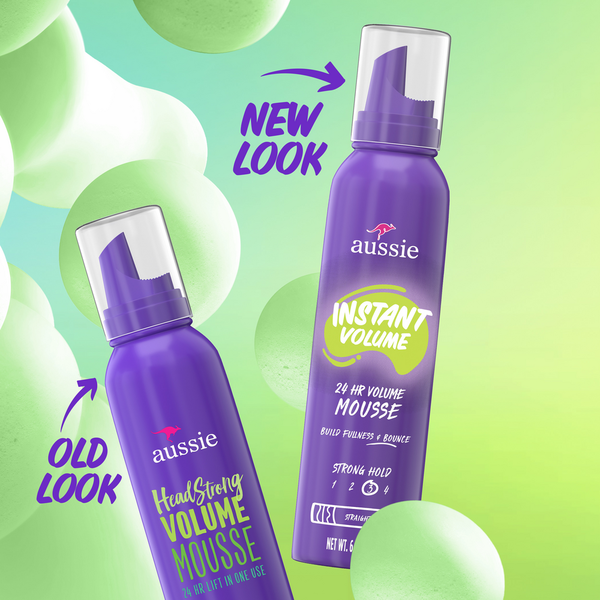 Aussie Instant Volume Mousse, 24-hour Volume Mousse