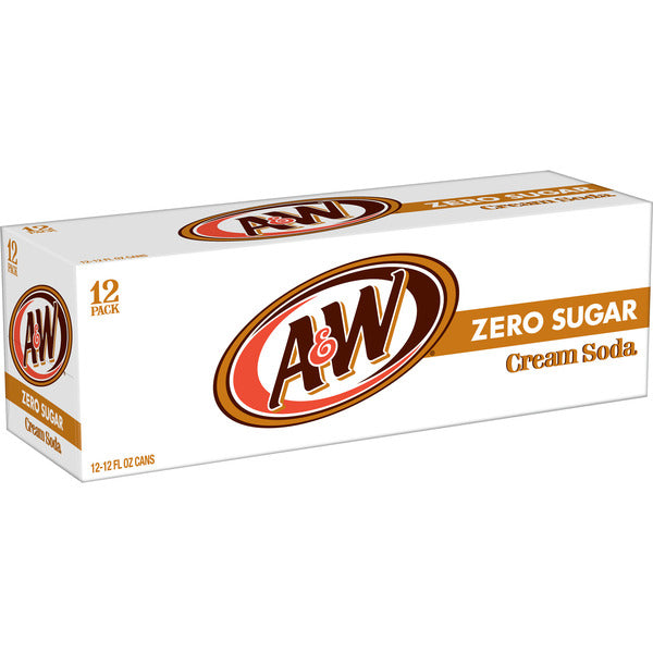 A&W Cream Soda Zero Sugar