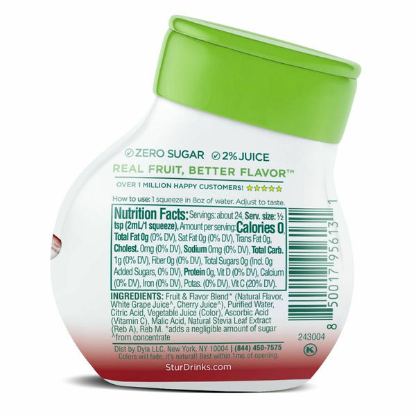 Stur Drinks Black Cherry, Liquid Water Enhancer