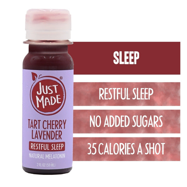 Just Made Restful Sleep Tart Cherry Lavender Juice