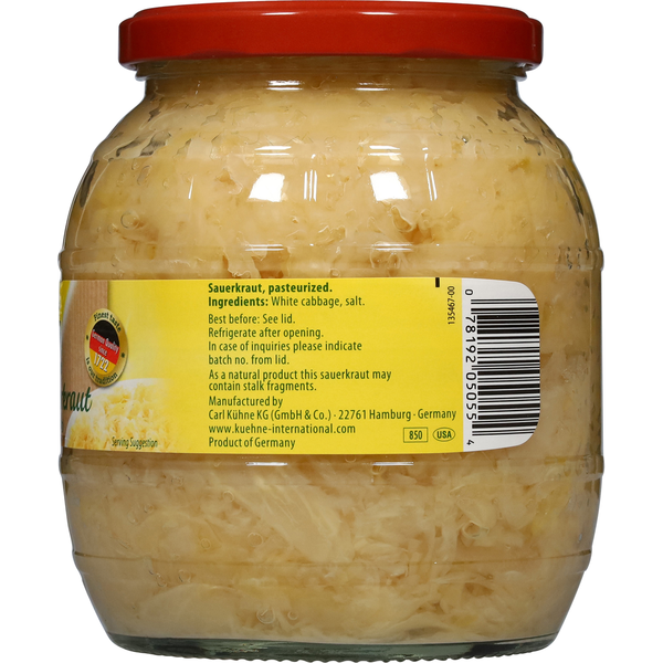 Kiihne Traditional German Barrel Sauerkraut