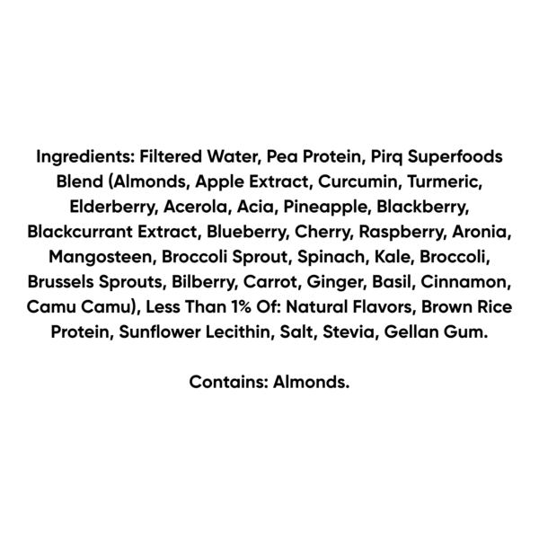 Pirq 21g Plant Based Protein Shakes, Coffee