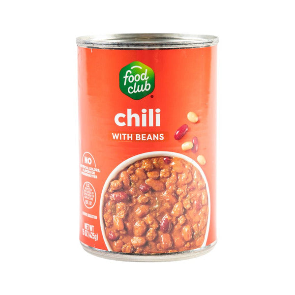 Food Club Chili With Beans