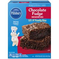 Pillsbury Chocolate Fudge Brownie Mix, 18.4 oz Box️