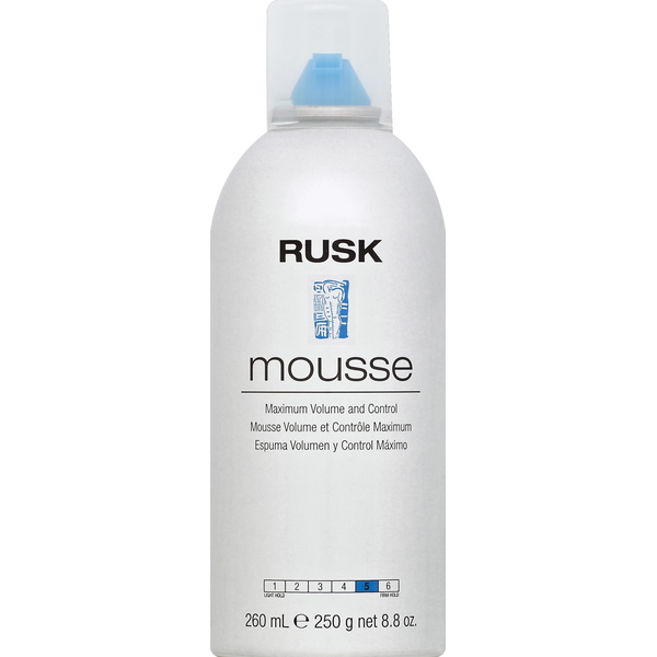 RUSK Mousse, Firm Hold 5