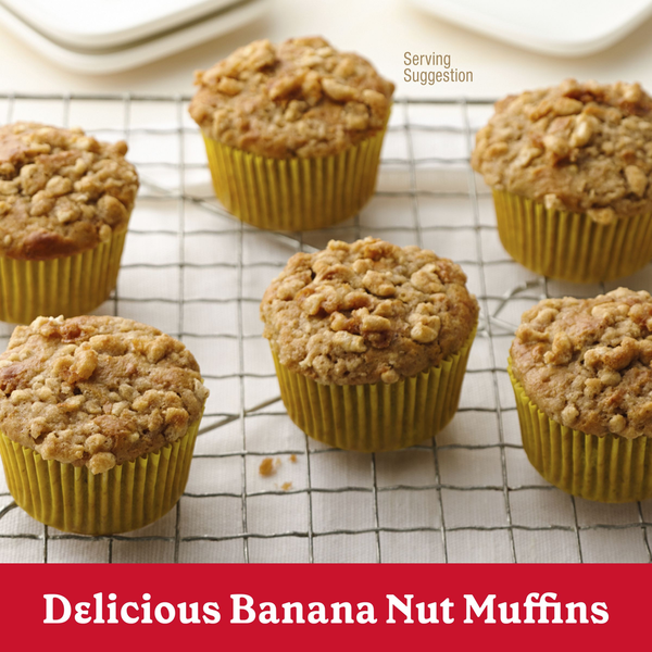 Betty Crocker Banana Nut Muffin Mix, Made with Walnuts