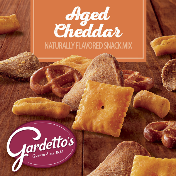 Gardetto's Snack Mix Aged Cheddar Pub and Party Mix Bag