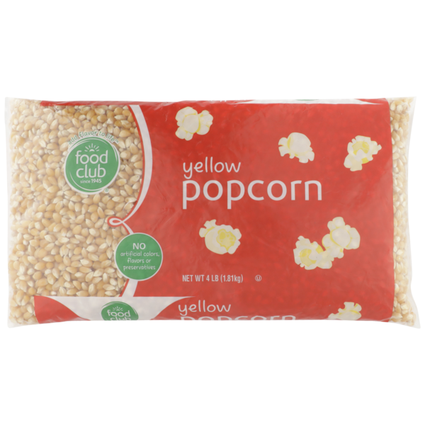 Food Club Yellow Popcorn
