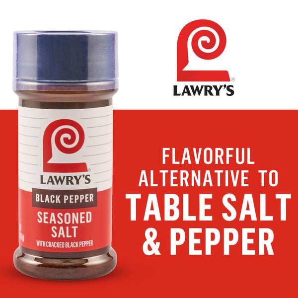 LAWRY'S Black Pepper Seasoned Salt