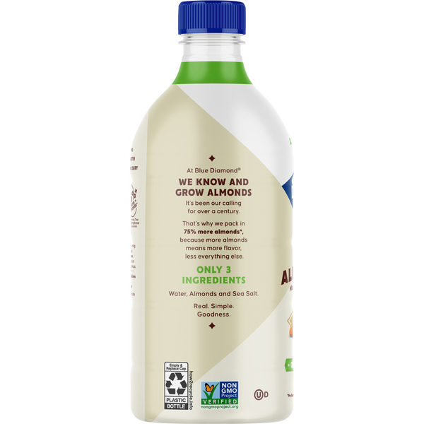 Blue Diamond Unsweetened Simple Almondmilk