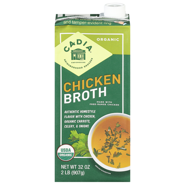 CADIA Chicken Broth, Organic
