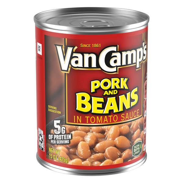 Van Camp’s Pork and Beans with Tomato Sauce, Canned Beans