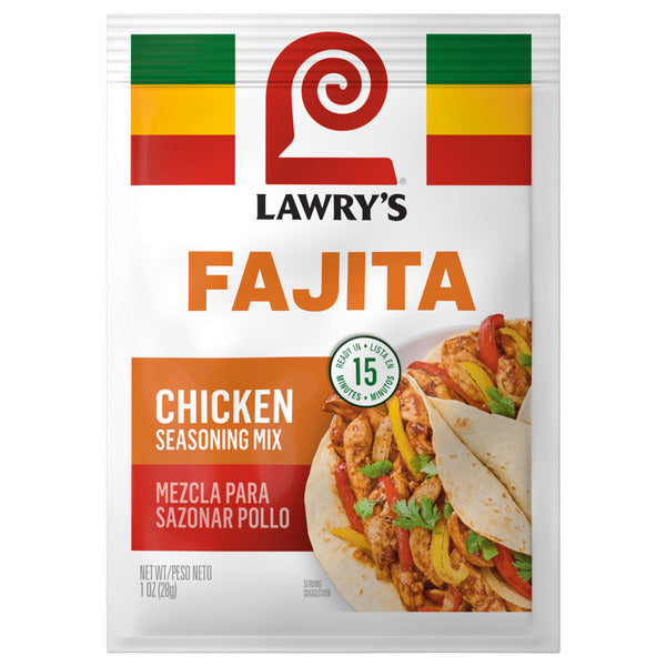 LAWRY'S Chicken Fajita Seasoning Mix