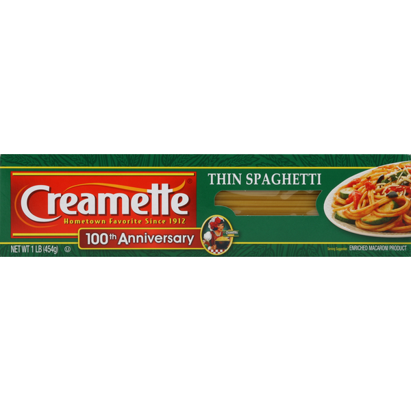 Creamette Spaghetti, Thin