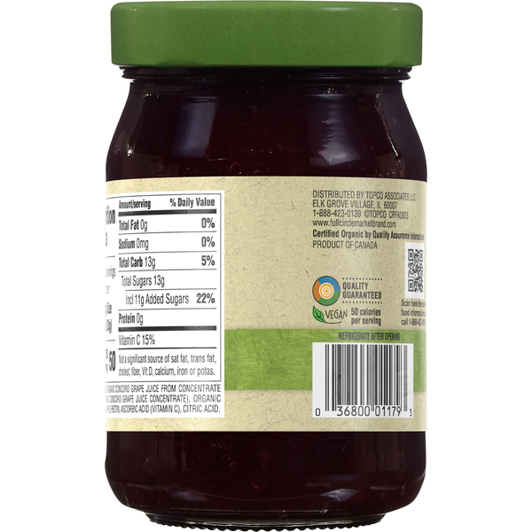 Full Circle Jelly, Concord Grape