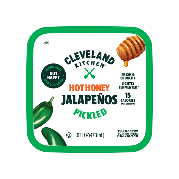 Cleveland Kitchen Hot Honey Pickled Jalapeños