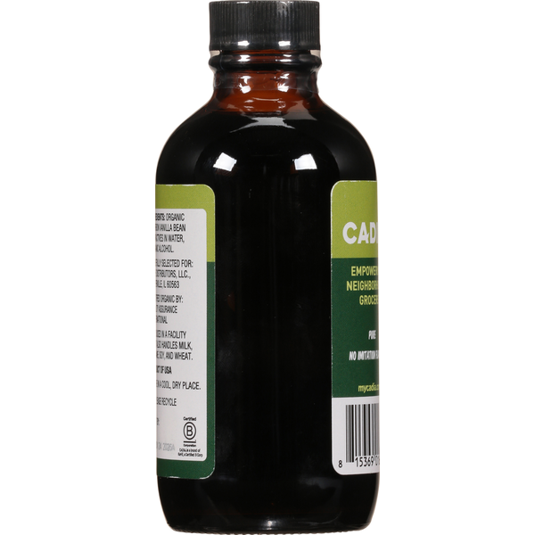 CADIA Extract, Organic, Vanilla, Pure