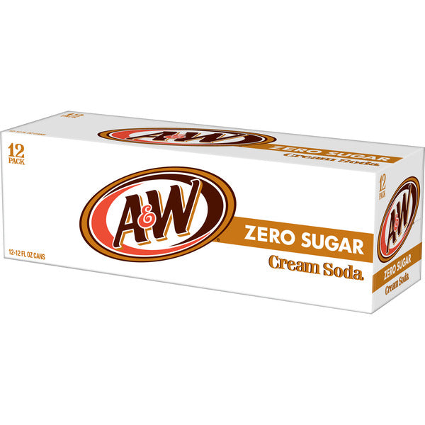 A&W Cream Soda Zero Sugar