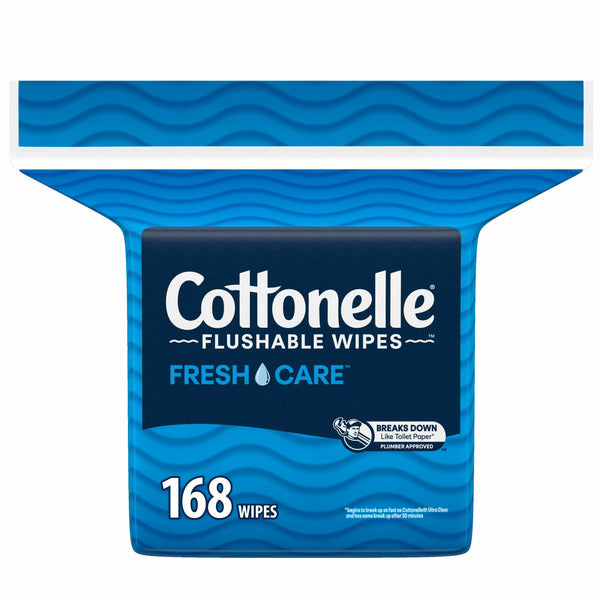 Cottonelle Fresh Care Flushable Wet Wipes - 7.25 x 5 in