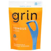 Grin Oral Care FLOSSPYX Tongue Cleaner, Disposable️