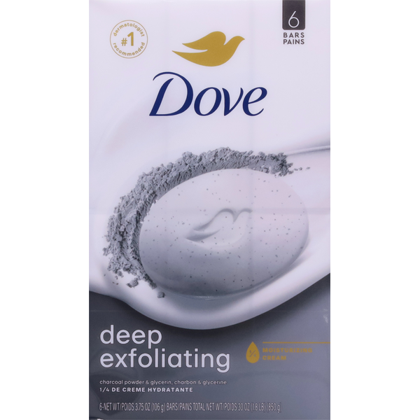 Dove Bars, Deep Exfoliating