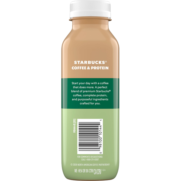 Starbucks Coffee & Protein Classic Cafe Iced Coffee Bottle