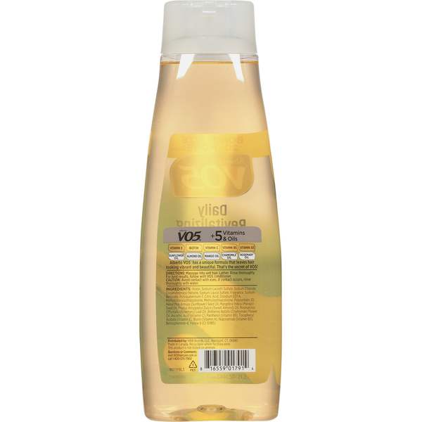 Alberto VO5 Shampoo, Daily Revitalizing, Bonus Size