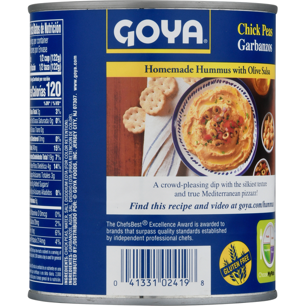 Goya Chick Peas, Garbanzos